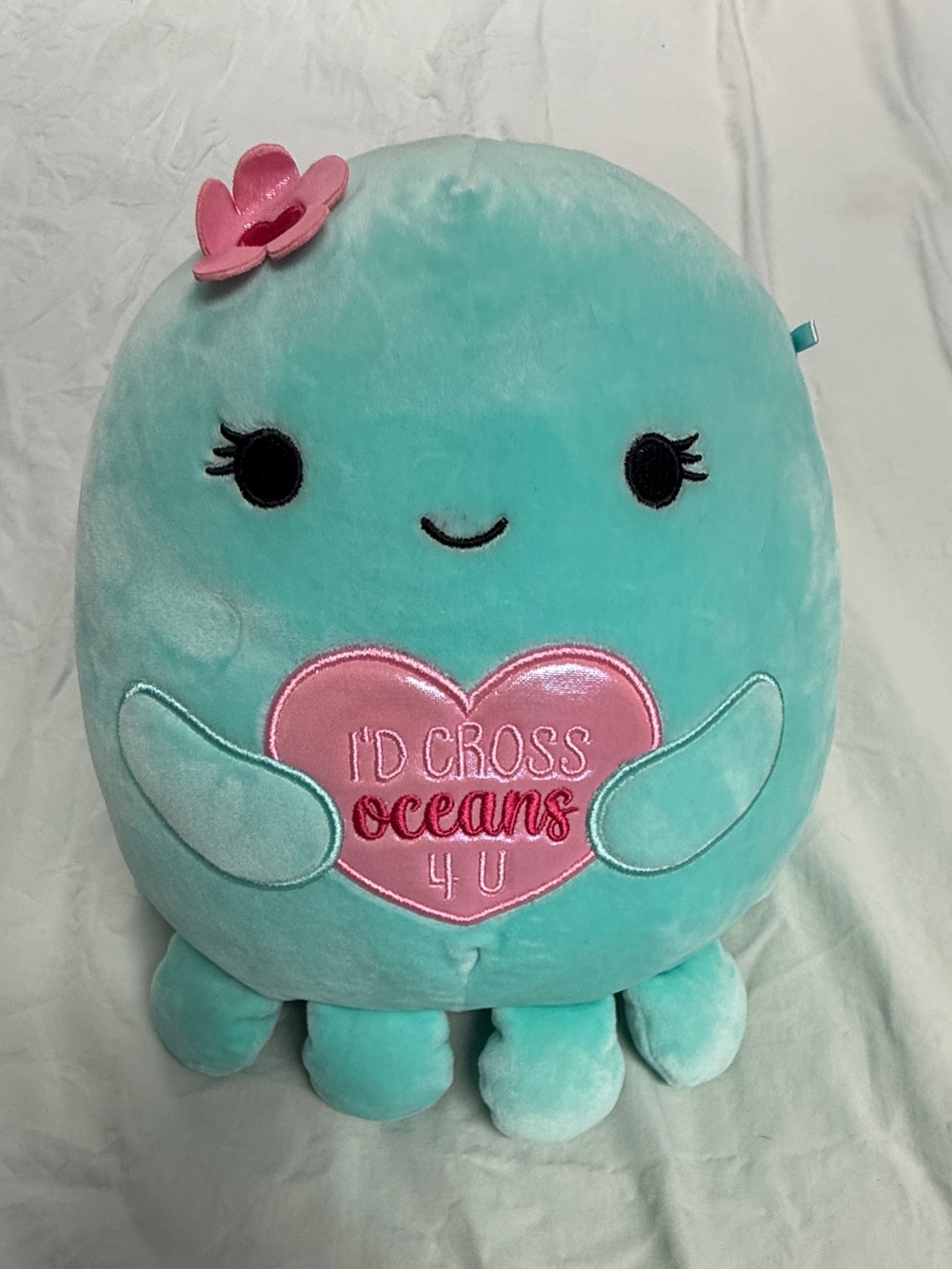 Original Squishmallows Valentine's Opal the Octopus Plush